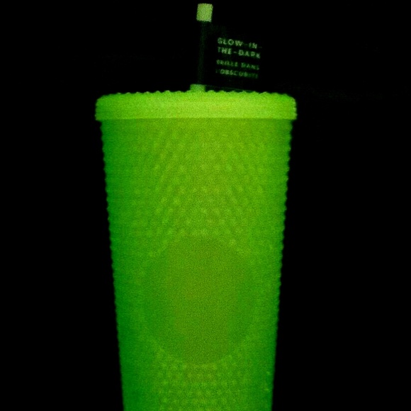 Starbucks GLOW IN THE DARK Lemongrass Studded Tumbler Venti - Picture 6 of 11